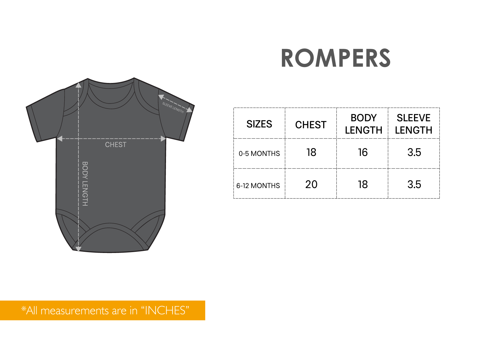 BABY bodysuit / romper /oneies