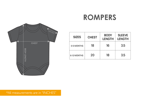 baby bodysuit / romper / oneies