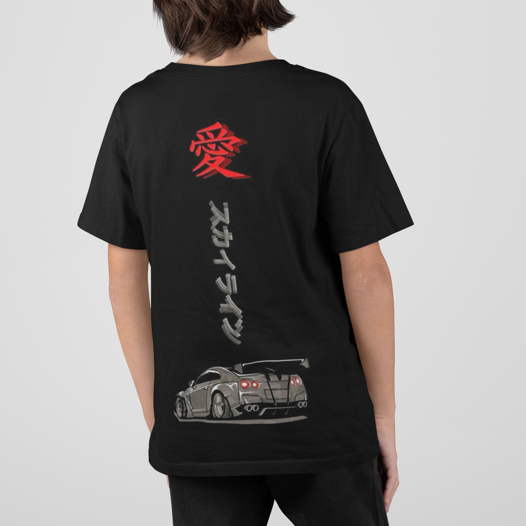 Tokyo JDM sports car kids t-shirt
