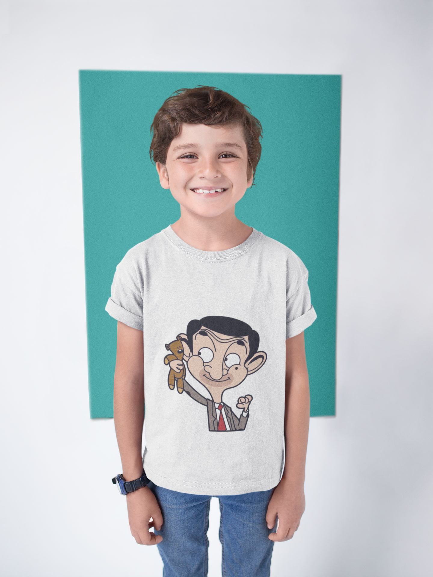 Mr. bean graphic t-shirt