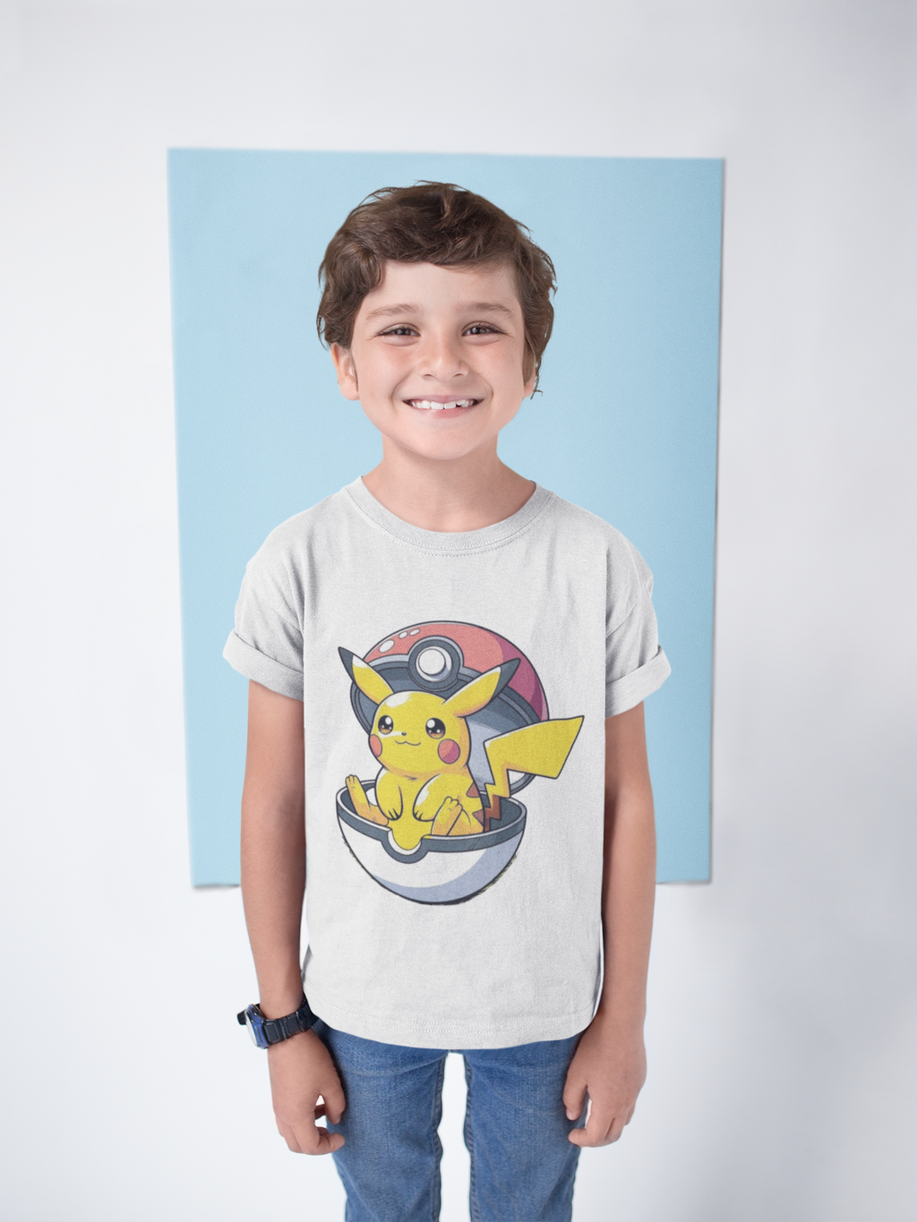 Pikachu graphic t-shirt