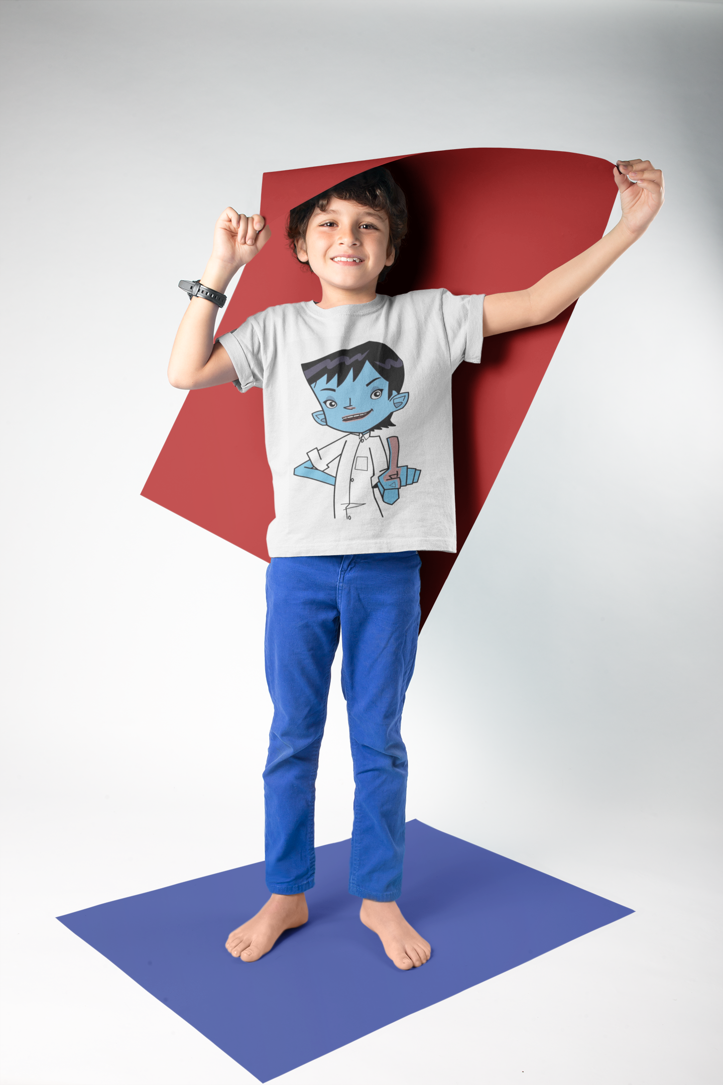 Krishna graphic t-shirt