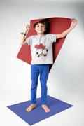 Funny rooster graphic t-shirt