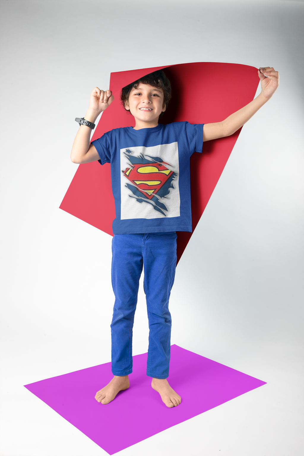Superman initials  t-shirt