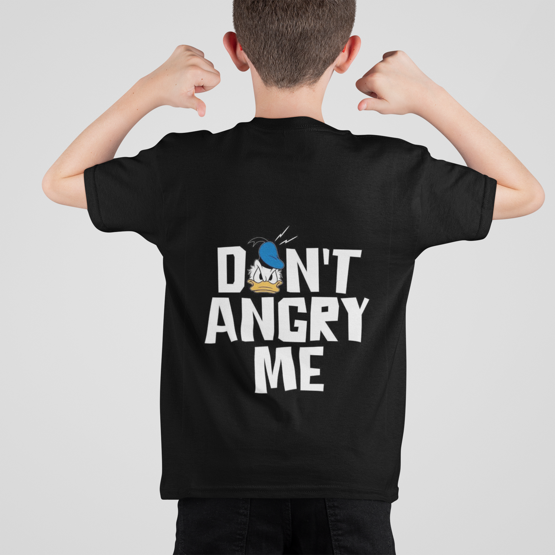 Don't angry me graphic t-shirt