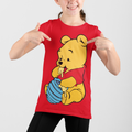 Winnie the pooh and honey kids graphic t-shirt