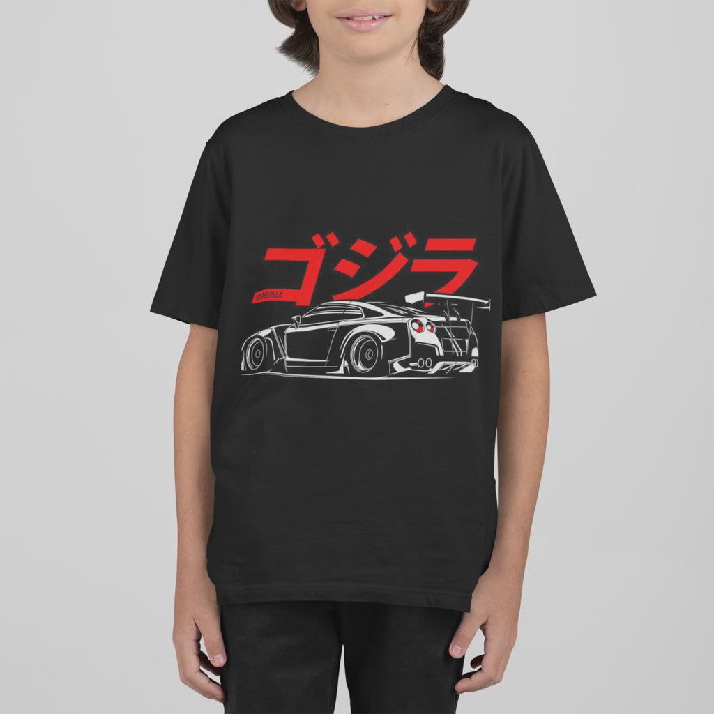 Tokyo JDM sports car kids t-shirt