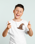 WIZARD HAT KIDS T-SHIRT - MAGICAL FANTASY GRAPHIC TEE