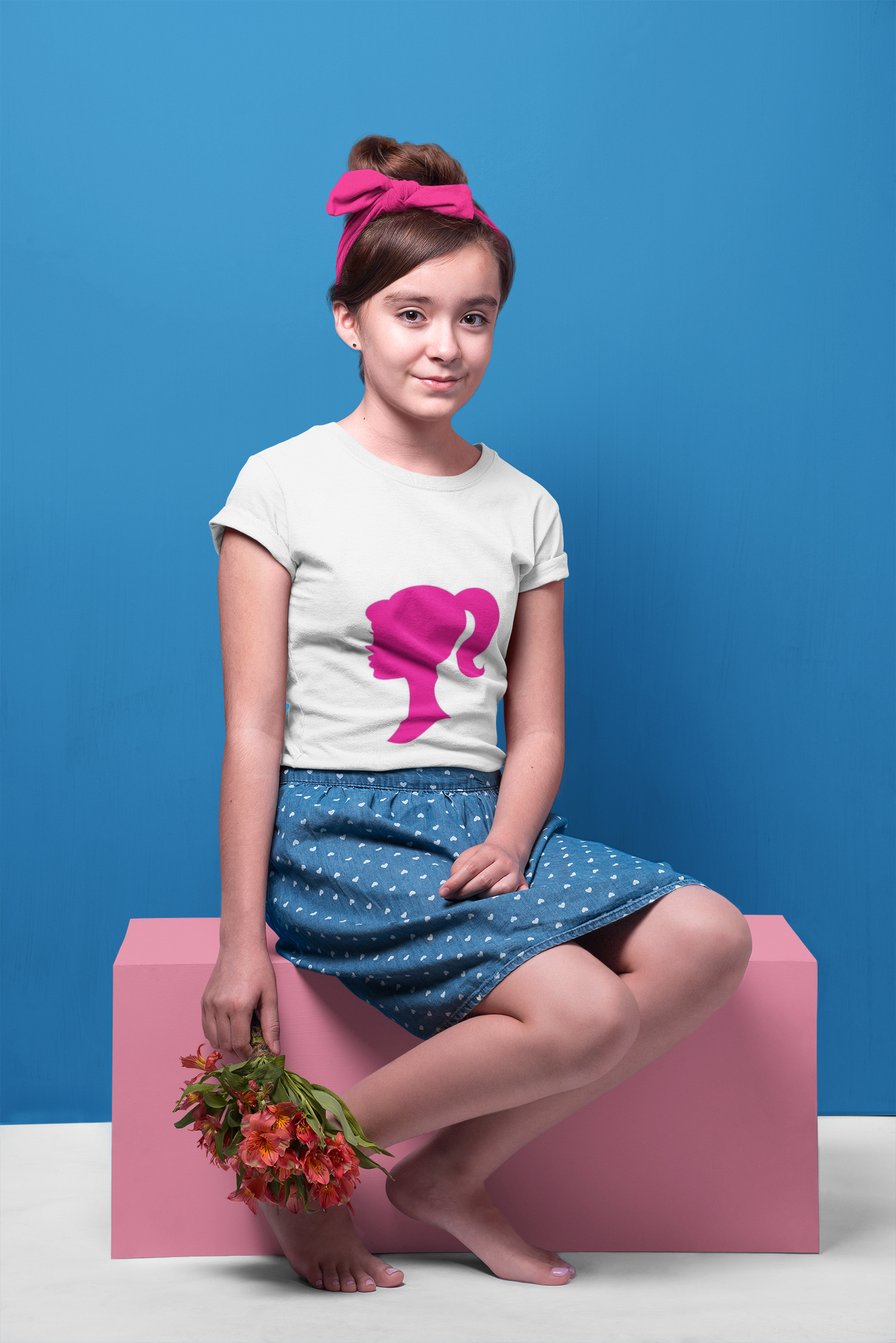 Barbie silhouette t-shirt