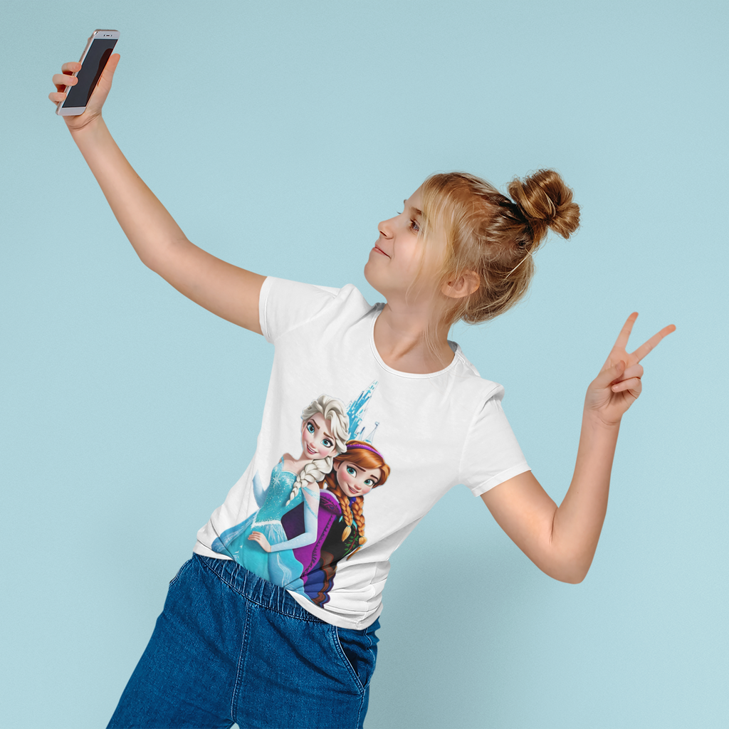 Frozen inspired graphic t-shirt
