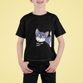 Funny cat graphic t-shirt