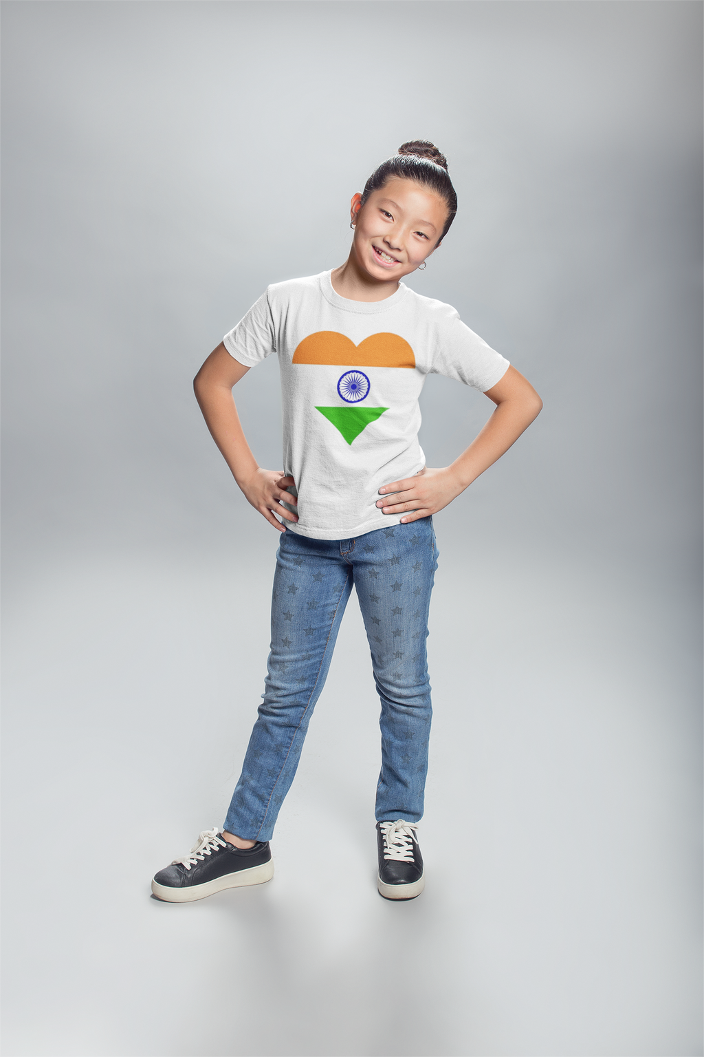 Heart shape kids t-shirt