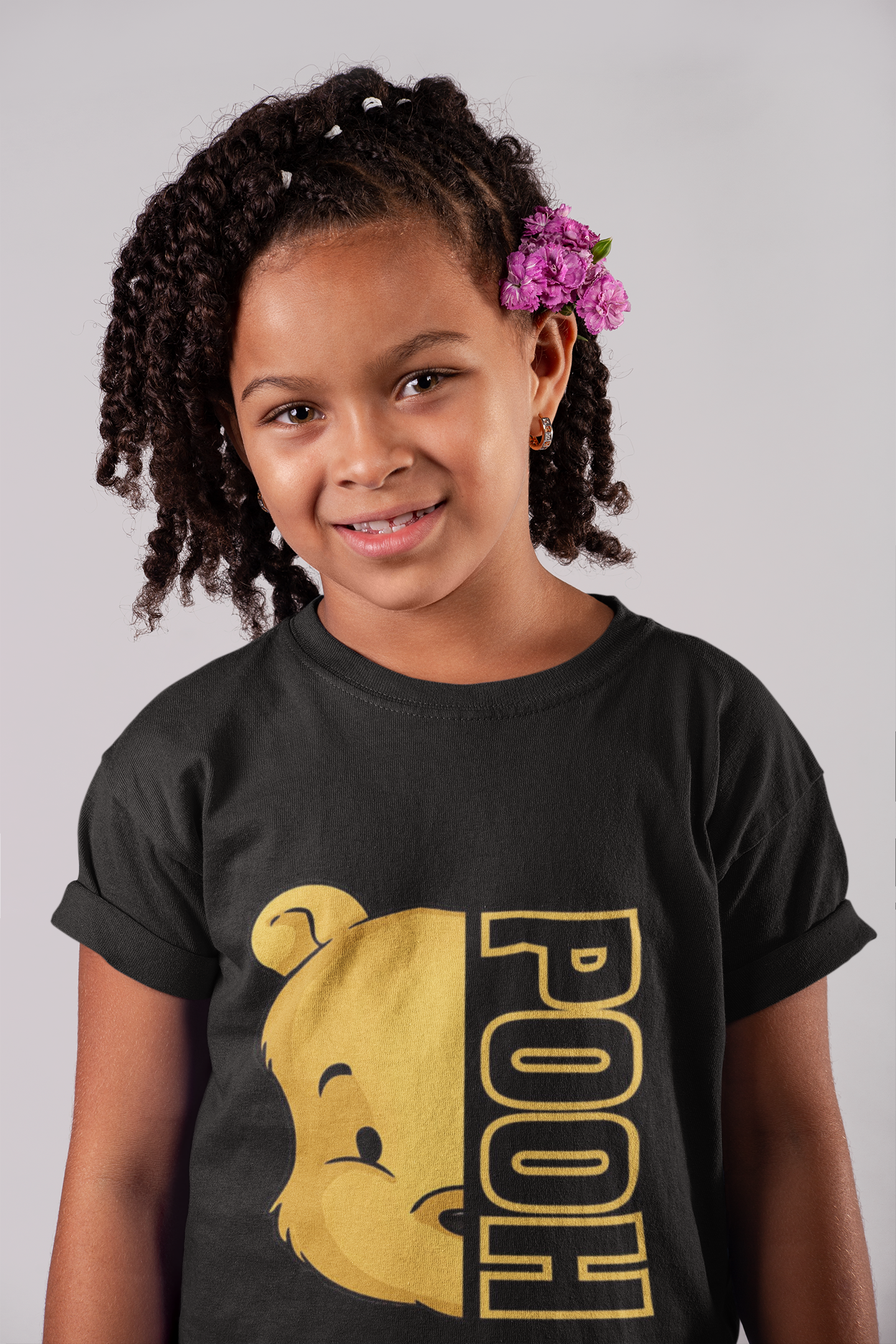pooh bear kids graphic t-shirt